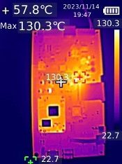 PCB With 130C Hotspot